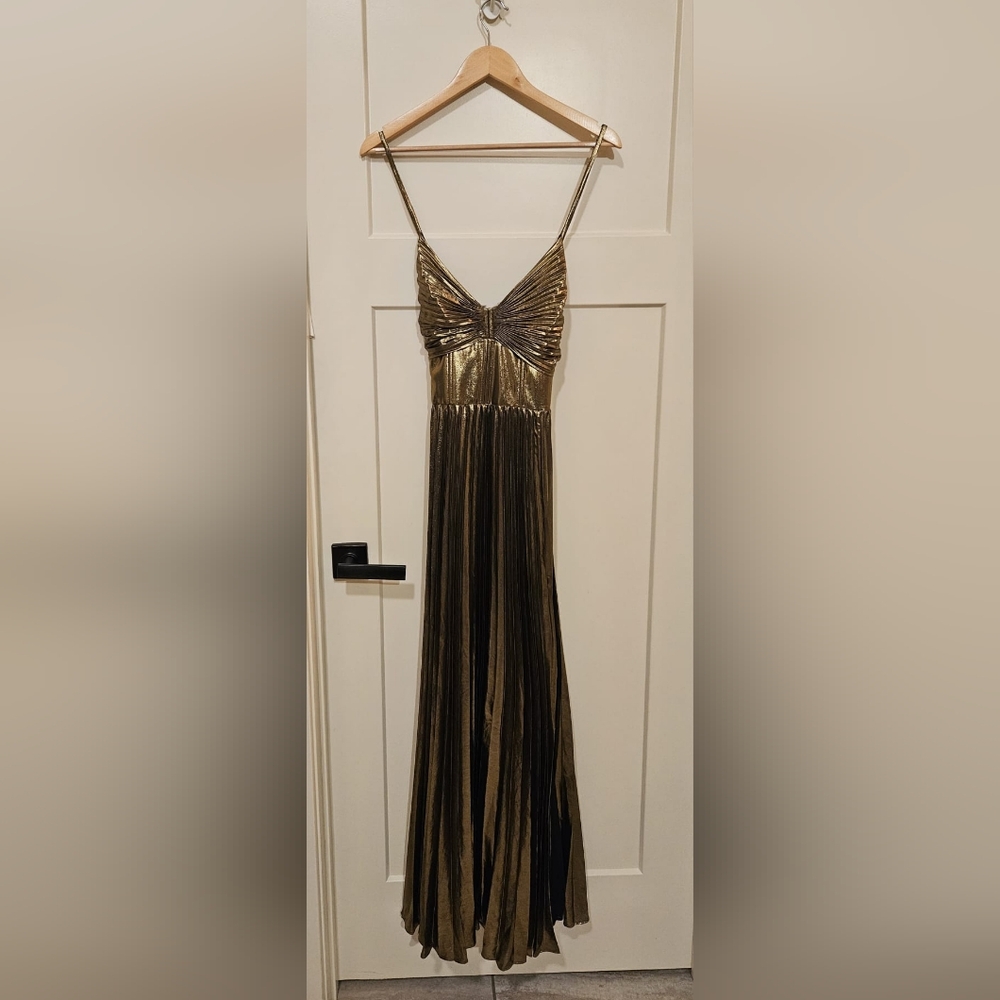 Banana Repulbic Raggiera Pleated Dress
